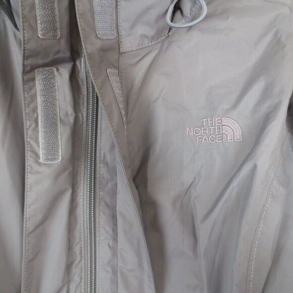 The North Face Resolve Rain Jacket Womens Medium Purple Lined Hooded DryVent - Picture 2 of 14